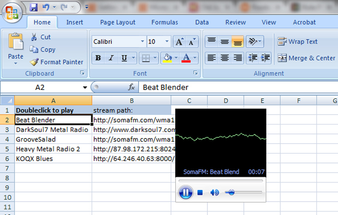 radio-in-excel
